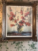 Reprodukcja obrazu E. Krüger w pięknej ramie