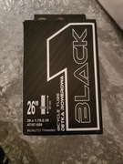 Dętka Black1 26 x 1,75-2,35 47/57-559 zawór AV 40mm nowa