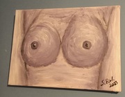 Obraz ręcznie malowany na płótnie: Desire 36x26