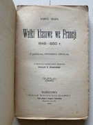 Karol Marks Marx Engels Walki klasowe we Francji 1848-1850 1907