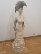 Rzeźba ceramiczna "Architektoniczna", Tomasz Sętowski 124 cm wysokości!!!!!