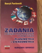 Planimetria i stereometria Henryk Pawłowski