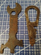 Stare  klucze rowerowe PRL  zestaw