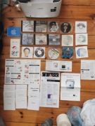 Apple - Macintosh płyty cd, foldery, reklamy, dyskietki itp.