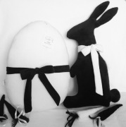 Zestaw jajko i zając wielkanocny Rękodzieło 26 kolorów