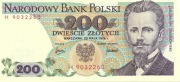200 zł 1976 H 9032260 Stan UNC