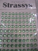 kryształki naklejki samoprzylepne cyrkonie dżety 8mm - 220 szt