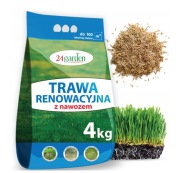 NASIONA TRAWA RENOWACYJNA REGENERACYJNA ODBUDOWA TRAWNIKA SAMOZAGĘSZCZA 4kg