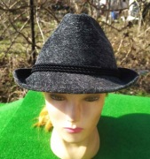 Kapelusz myśliwski Skoczów roz. 57-59 wyrób ręczny - polski fedora