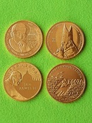 2 ZŁ 2001 - 2009 POPIEŁUSZKO , WYSZYŃSKI , JAN PAWEŁ II , ŻEGOTA