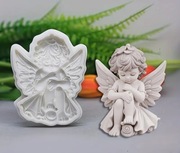 dekoracji ciast "Myślący Anioł" forma na urodziny na ślub lub każdą okazję 