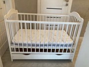 Łóżeczko 120/60 z materacem 