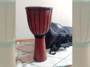 Bęben djembe i pokrowiec Meinl