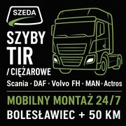Wymiana szyby TIR | Scania DAF Volvo MAN IVECO Actros | Dobór po VIN |SZEDA
