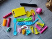 Zestaw Play doh lodziarnia ciastki kuchnia ciastolina masa plastyczna 