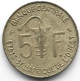 Afryka 5 fr.1971