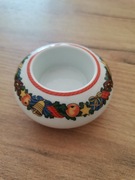 Świecznik porcelanowy Arzberg na tea light - y motyw świąteczny 
