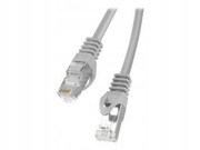 Patchcord F/UTP 6 Lanberg RJ45 / RJ45 5 m szary