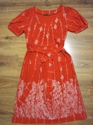 Czerwona sukienka Simple Wish, rozmiar XL