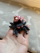 Flexi figurka 3D pająk muchomor grzyb fidget toy ozdoba dekoracja