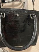 Ashwood czarna lakierowana nowa torebka