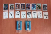 Karty z bohaterami DC Comics (Nestle)