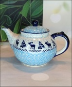 Czajnik imbryk ceramiczny duży 1,5L Ceramika Bolesławiec 