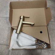 ARNIKA - Bateria umywalkowa - złoty szczotkowany - BQA_R20M NOWA