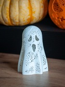 Duszek 3D z podświetleniem LED - Idealny na Halloween! 