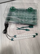 Taca startowa do nasion sadzonek z oświetleniem mini szklarnia domowa