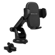 Miracase Uchwyt Samochodowy na Telefon 3w1 Przyssawka + Kratka Sprawny