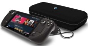 Konsola Valve Steam Deck 512 GB czarna + Etui + Ładowarka - Nowa