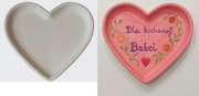 Podstawka Serce na dzień Babci do malowania