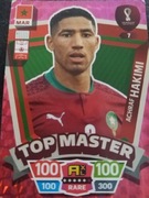 WORLD CUP QATAR 2022 RARE TOP MASTER 7 HAKIMI 