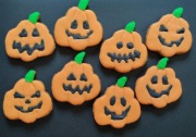 Pierniczki dynie Halloween pierniki piernik dynia nietoperz duch ciasteczka