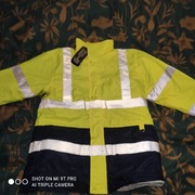 Ochrona kurtka ostrzegawcza przeciwdeszczowa.Nowa!!!