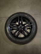 Felgi Audi A4 R18 czarne po renowacji + opony zimowe