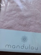 2x LNIANA POSZEWKA NA PODUSZKĘ 80X40 CM, 100% LEN Mandulay poszewka z lnu 