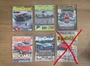 5 magazynów Top Gear, nr 72-76 (styczeń-maj 2014), edycja polska, BBC