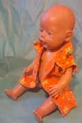 Stara niemiecka lalka bobas firmy  Zapf Creation z 1980 roku.