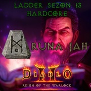 RUNA JAH Diablo 2 ROTW LADDER HARDCORE 13 