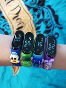 Zegarek inteligentny LED dla dzieci kreskówki 