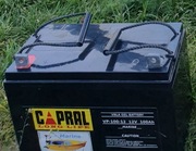 AKUMULATOR ŻELOWY CAPRAL 100 Ah 12V do łodzi marine UPS