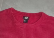 Sweter H&M r. M czerwony