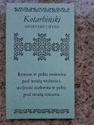 Tadeusz Kotarbiński - Aforyzmy i myśli