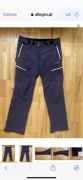 SPODNIE TREKKINGOWE SKOGSTAD ALVA TROUSERS 42 granat 88-92 pas