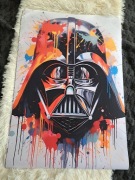 Nowy plakat na płótnie 40x60cm z filmu Gwiezdne Wojny Star Wars 