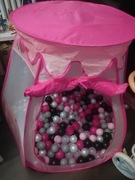 Namiot domek/zamek dla dzieci + piłki (suchy basen)