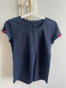 T-SHIRT koszulka damska Reserved bawełna granatowa r. 36 S