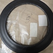 Rozeta czarna kominowa do pieca fi 200